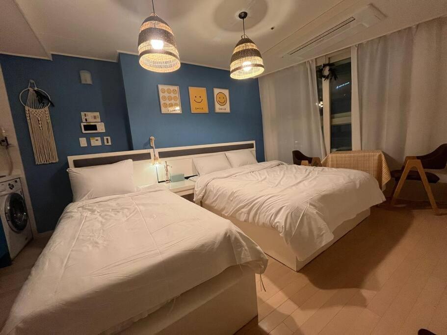 Haeundae Beach Stay #2Min Walk #2Beds Busan Extérieur photo