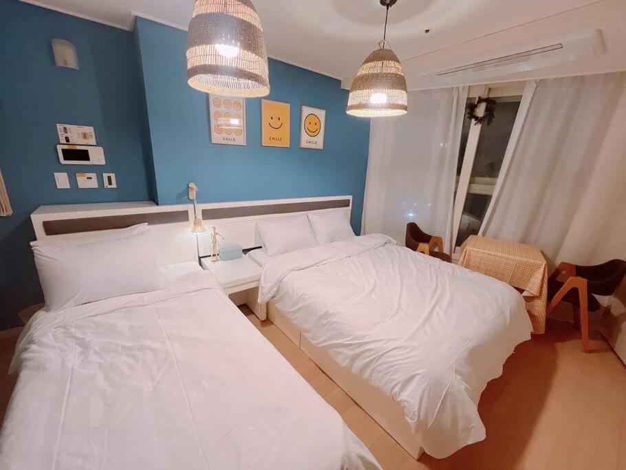 Haeundae Beach Stay #2Min Walk #2Beds Busan Extérieur photo